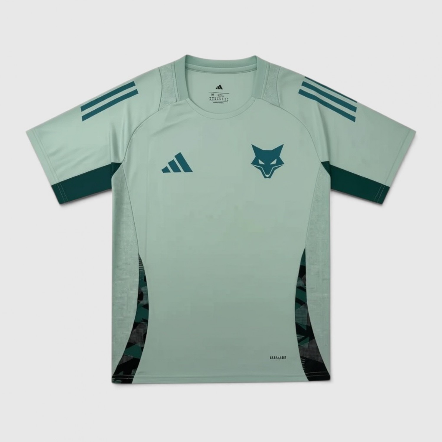 adidas Football Training Jersey Mint Green Aeroready Custom "DUTRA" / Pre-Owned